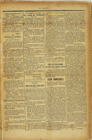 La Colonie (n° 165)