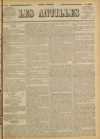 Les Antilles (1887, n° 21)