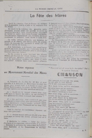 La Femme dans la cité (n° 39)