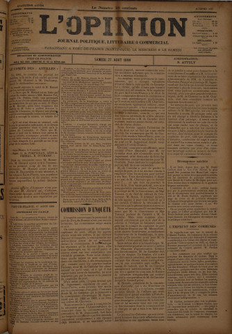 L'Opinion (n° 309)