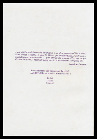 N°6 - Des nouvelles de la famille