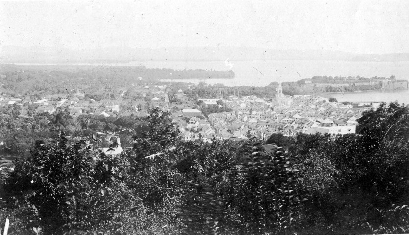 Fort-de-France. Vue générale de la ville