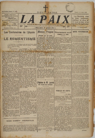 La Paix (n° 1634)