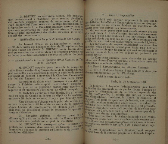 Bulletin du Syndicat des distillateurs agricoles (n° 10/1926)