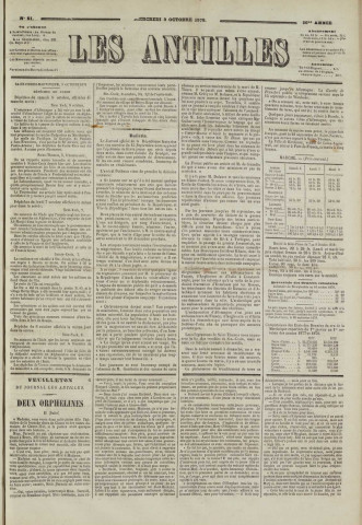 Les Antilles (1878, n° 82)