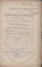 Rapport fait à l’Assemblée Nationale le 8 Mars 1790, au nom du Comité des Colonies