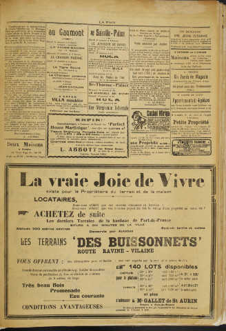 La Paix (n° 1807)