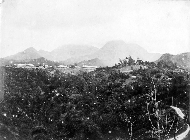 Fort-de-France. Etablissement sur les hauteurs de Fort-de-France