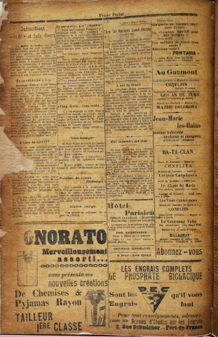 Le Franc parler (n° 32)
