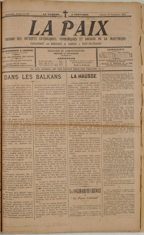 La Paix (n° 341)