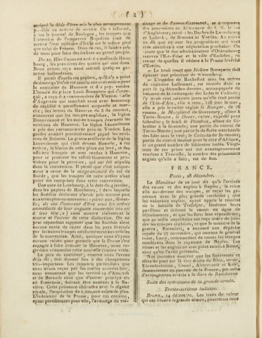 Gazette de la Martinique (1806, n° 60)