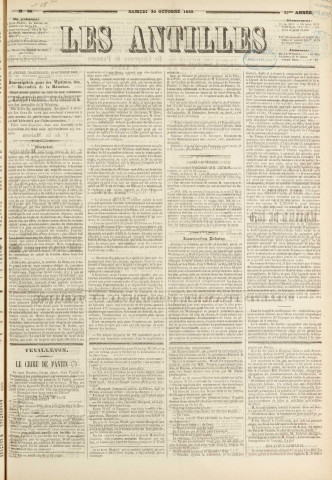 Les Antilles (1869, n° 86/2)