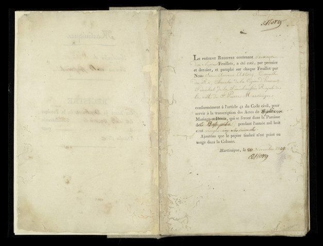 Baptêmes, mariages, sépultures