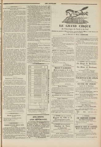Les Antilles (1873, n° 19)