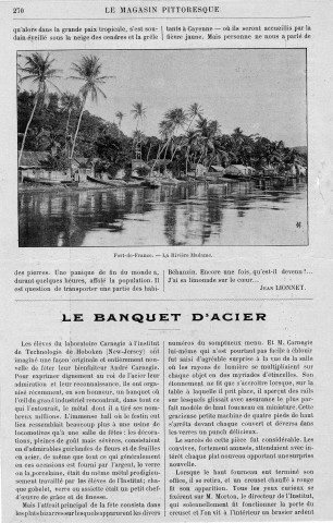 Récit d'une visite faite au roi Béhanzin par Jean Lionnet, Le magasin pittoresque