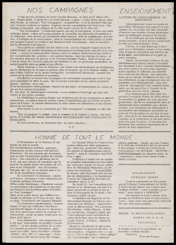 Le Progressiste (n° 292)