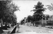Martinique. Fort-de-France. Rue de la Liberté