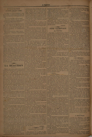 L'Opinion (n° 196)