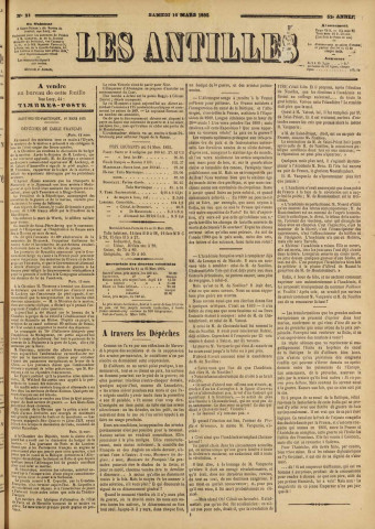 Les Antilles (1895, n° 22)