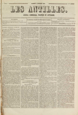 Les Antilles (1862, n° 2)