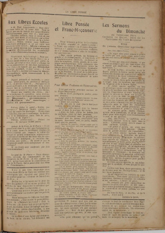 La Libre pensée (n° 17)