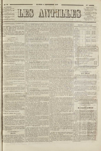 Les Antilles (1879, n° 70)
