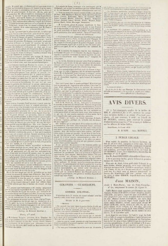 Le Courrier de la Martinique (1835, n° 37)