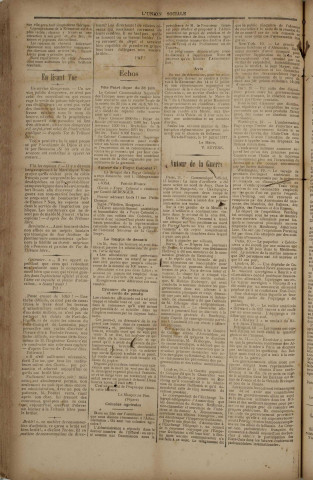L'Union sociale (n° 435)
