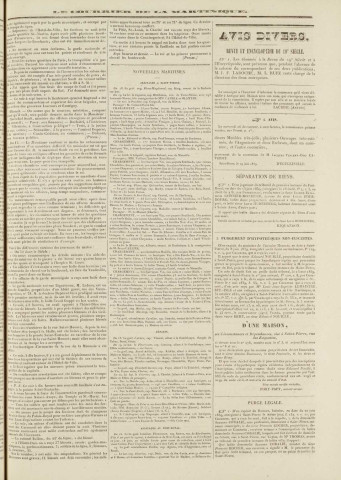 Le Courrier de la Martinique (1839, n° 51)