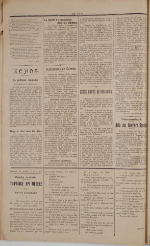 La Paix (n° 293)