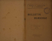 Bulletin agricole de la Martinique (avril 1931)