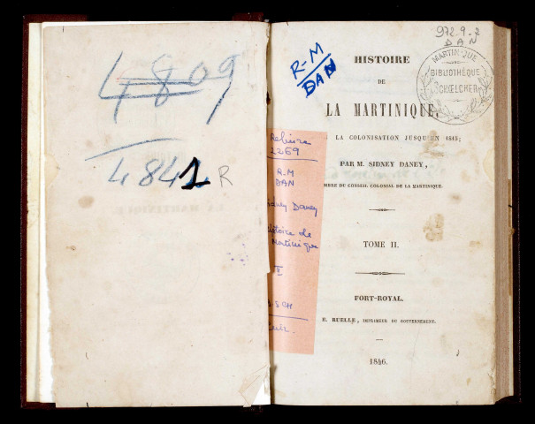 Histoire de la Martinique (tome II)