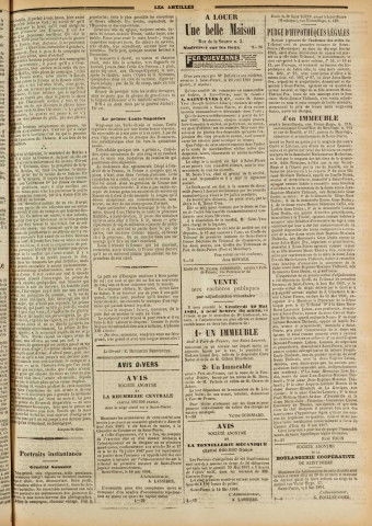 Les Antilles (1891, n° 39)