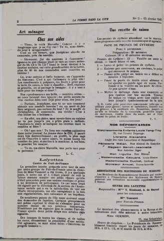 La Femme dans la cité (n° 3)