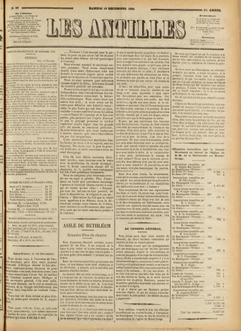 Les Antilles (1893, n° 97)