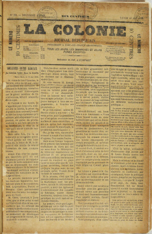 La Colonie (n° 223)