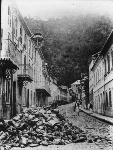 Saint-Pierre. Rue Victor Hugo