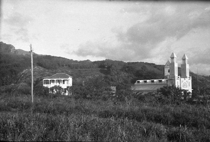 Prêcheur. Nouvelle église et presbytère