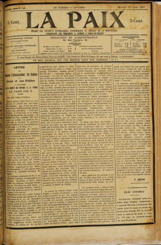 La Paix (n° 148)