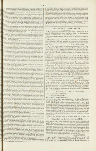 Gazette de la Martinique (1829, n° 55)