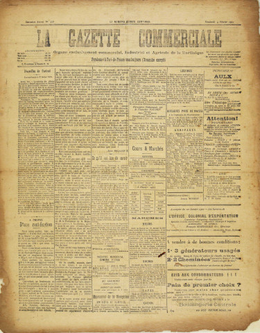 La Gazette commerciale (n° 273)