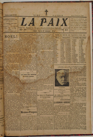 La Paix (n° 1034)