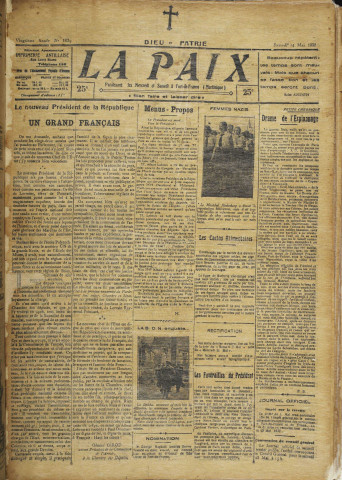 La Paix (n° 1839)