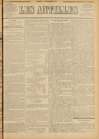 Les Antilles (1894, n° 69)