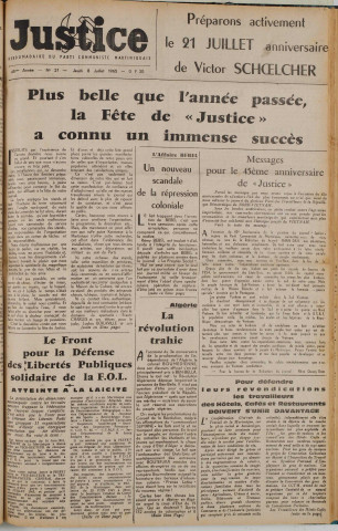 Justice (1965, n° 27)