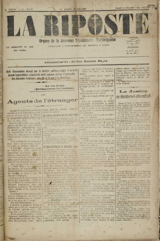 La Riposte (n° 46-47)