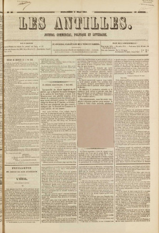 Les Antilles (1861, n° 36)