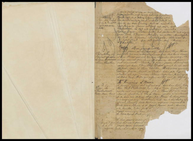 Naissances, reconnaissances, décès