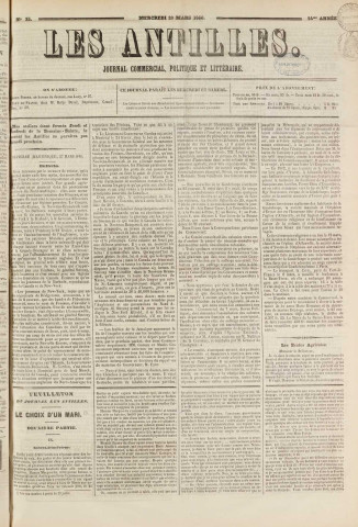 Les Antilles (1866, n° 25)