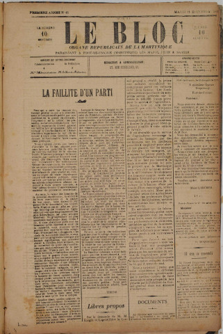 Le Bloc (n° 65)